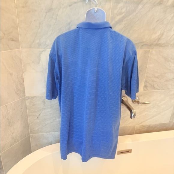 PETER MILLAR BLUE POLO SHIRT MENS SIZE XL - Picture 2 of 4